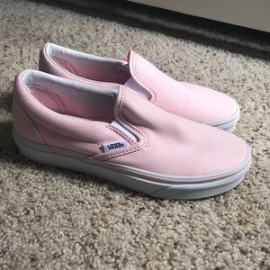 Pink Slip-On Vans